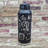 BEETLEJUICE Water Bottle 32OZ Custom Engraving