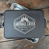 Aluminum Cake Pan w/ Lid (9x13) Send Us Your Design!