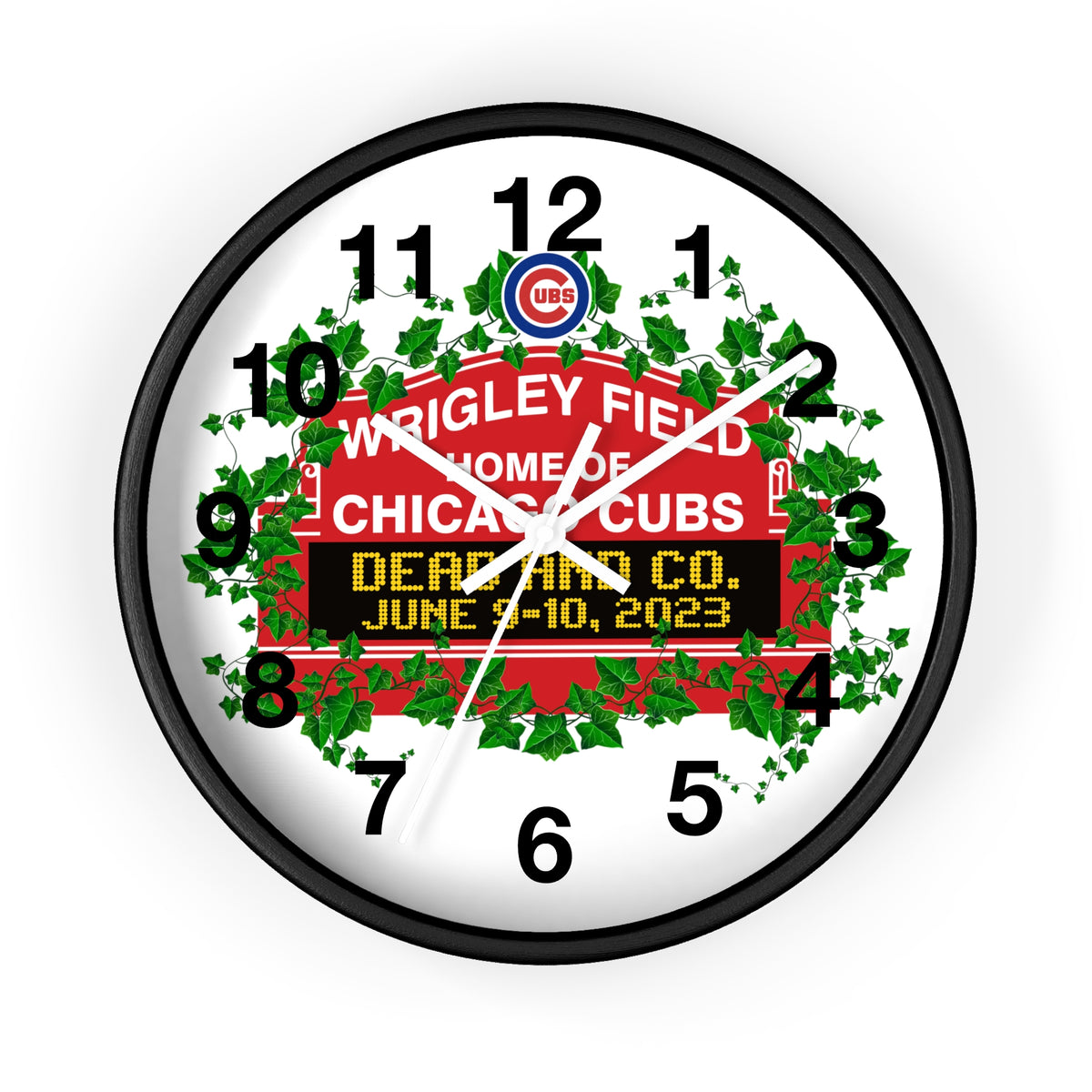 Chicago Cubs Wall Clock