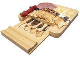 La Famiglia Charcuterie Cheese Board and Knife Set with Initial