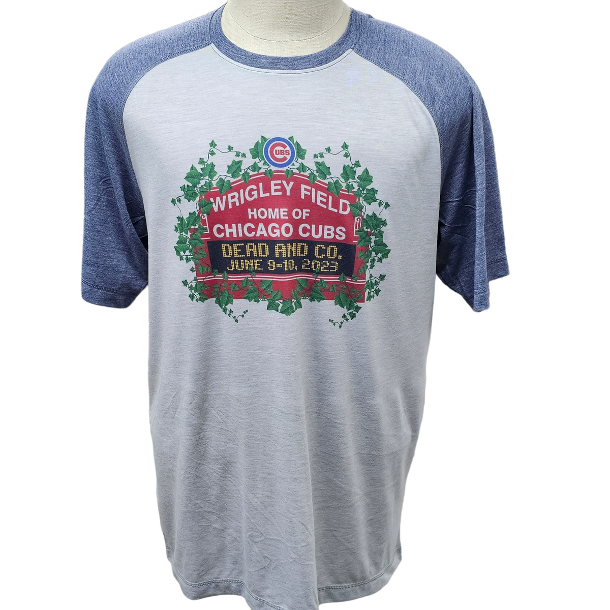 Dead and Company Wrigley Field Cubs Marquee Navy Sleeve – SW