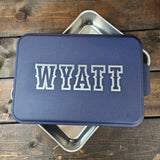 Aluminum Cake Pan w/ Lid (9x13) Send Us Your Design!