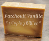 PATCHOULI VANILLA (Vegan Cold Press Soap) "Trippin' Billies" travel size