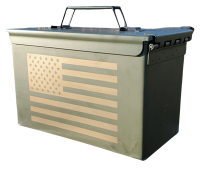 Ammo Cans (50 Caliber Size: 12" x 7.5" x 6.25")