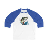 ST Fish-N Unisex 3\4 Sleeve Baseball Tee