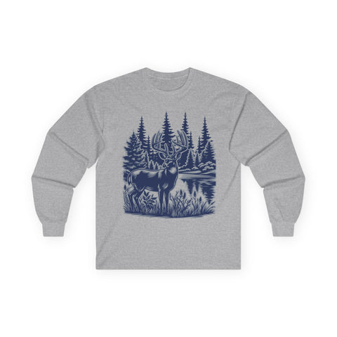INDIANAPOLIS COLTS BUCKNER 99 LONG SLEVE TEE IN GREY