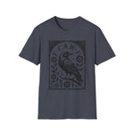 Unisex F-CAW-F Funny Halloween Crow Raven Shirt Graphic T-Shirt Softstyle