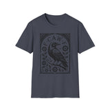 Unisex F-CAW-F Funny Halloween Crow Raven Shirt Graphic T-Shirt Softstyle