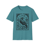 Unisex F-CAW-F Funny Halloween Crow Raven Shirt Graphic T-Shirt Softstyle