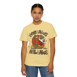 Yeehaws and Hellnaws Funny Cowboy Rodeo Desert Tee