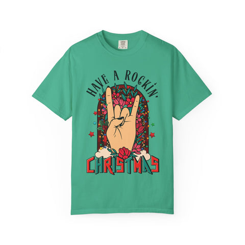 "Have a Rockin' Christmas" Holiday Tee