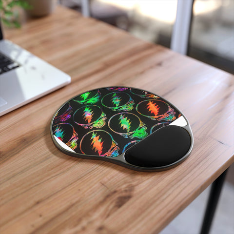 Dead Steely Mouse Pad With Wrist Rest