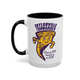Taylorville Tornadoes Accent Coffee Mug, Personalized Graduation Gift, Class of 1976, School Spirit, Collectible Alumni Mug
