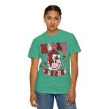 Merry Christmas Happy T-Shirt — Retro Holiday Graphic Tee