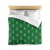 Grateful Dead Grinch Bear Microfiber Duvet Cover