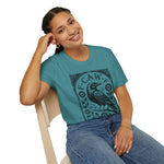 Unisex F-CAW-F Funny Halloween Crow Raven Shirt Graphic T-Shirt Softstyle