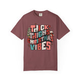 'Thick Thighs Christmas Vibes' Holiday Graphic Tee