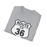 DMB Dave Matthews Band Route 36 Unisex Softstyle T-Shirt