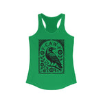 F-CAW-F Vintage Style Design Raven Women's Racerback Tank Top