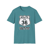 DMB Dave Matthews Band Route 36 Unisex Softstyle T-Shirt