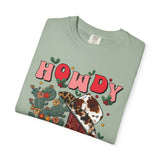 Howdy Christmas T-Shirt — Western Cactus Holiday Tee