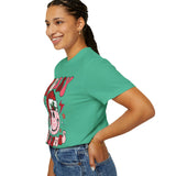 Merry Christmas Happy T-Shirt — Retro Holiday Graphic Tee