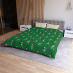 Grateful Dead Grinch Bear Microfiber Duvet Cover