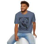 Unisex F-CAW-F Funny Halloween Crow Raven Shirt Graphic T-Shirt Softstyle