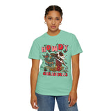 Howdy Christmas T-Shirt — Western Cactus Holiday Tee