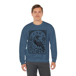 F-CAW-F Crow Raven Sweatshirt Crewneck for Fall, Halloween Gift, Boho Vintage Style