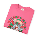 Fortune Teller Crystal Ball Reader Believe Snowman Christmas T-Shirt