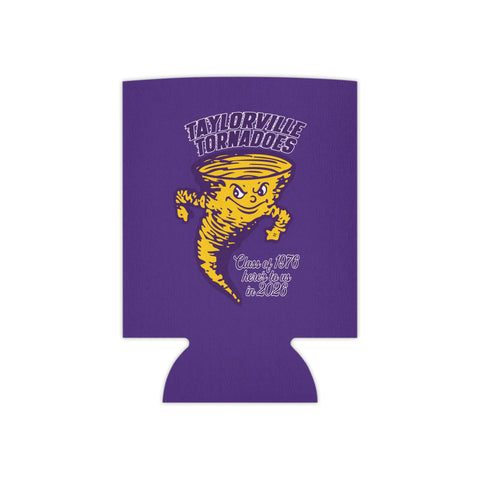 Taylotrville Tornadoes Class Of 1976 Soft Can Cooler