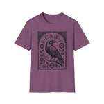 Unisex F-CAW-F Funny Halloween Crow Raven Shirt Graphic T-Shirt Softstyle
