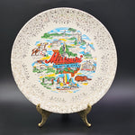 Missouri Vintage Souvenir Plate 9.25"