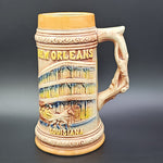 VINTAGE NOLA New Orleans Stein Cup Louisiana French Quarter Mardi Gras Bourbon Street