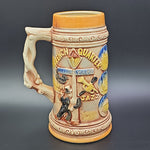 VINTAGE NOLA New Orleans Stein Cup Louisiana French Quarter Mardi Gras Bourbon Street