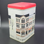 Vintage State Farm Insurance Company Home Town Metal Tin Bloomington IL