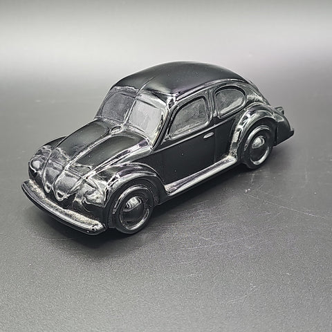 Vintage AVON Volkswagen  Bug Oland After Shave 4oz Decanter, Black Empty