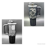 Marines 40oz Tumbler With Name