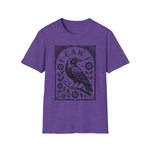 Unisex F-CAW-F Funny Halloween Crow Raven Shirt Graphic T-Shirt Softstyle