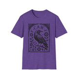 Unisex F-CAW-F Funny Halloween Crow Raven Shirt Graphic T-Shirt Softstyle