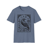 Unisex F-CAW-F Funny Halloween Crow Raven Shirt Graphic T-Shirt Softstyle