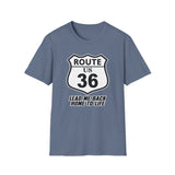 DMB Dave Matthews Band Route 36 Unisex Softstyle T-Shirt