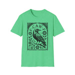 Unisex F-CAW-F Funny Halloween Crow Raven Shirt Graphic T-Shirt Softstyle