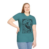 Unisex F-CAW-F Funny Halloween Crow Raven Shirt Graphic T-Shirt Softstyle