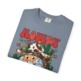 Howdy Santa T-Shirt — Retro Western Christmas Tee