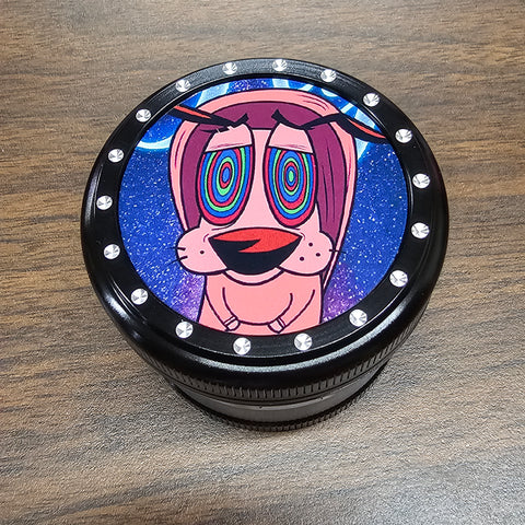 Courage the Cowardly Dog 2.5" Heavy Duty Herb Grinder