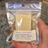 Sinus Soother Soap (Vegan Cold Press Soap) Helps Decongest