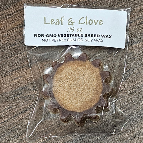 Leaf & Clove Wax Tart