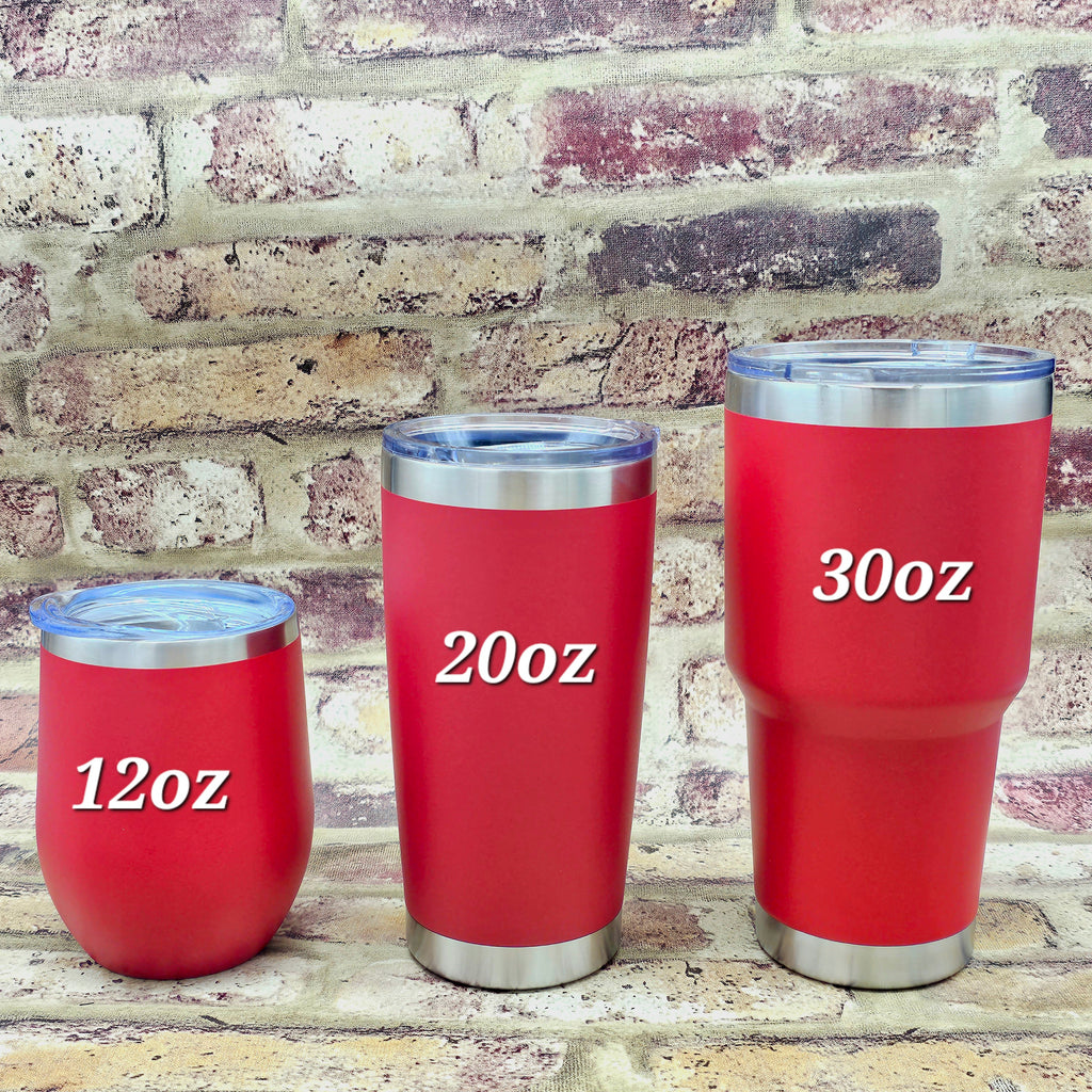 Ohio State Buckeyes 20oz Powdercoat Tumbler - Everything Buckeyes